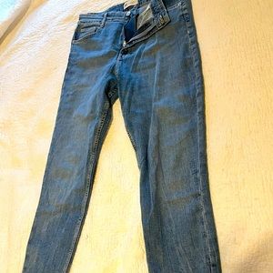 Zara High Rise Skinny Jeans, Sz 12/31